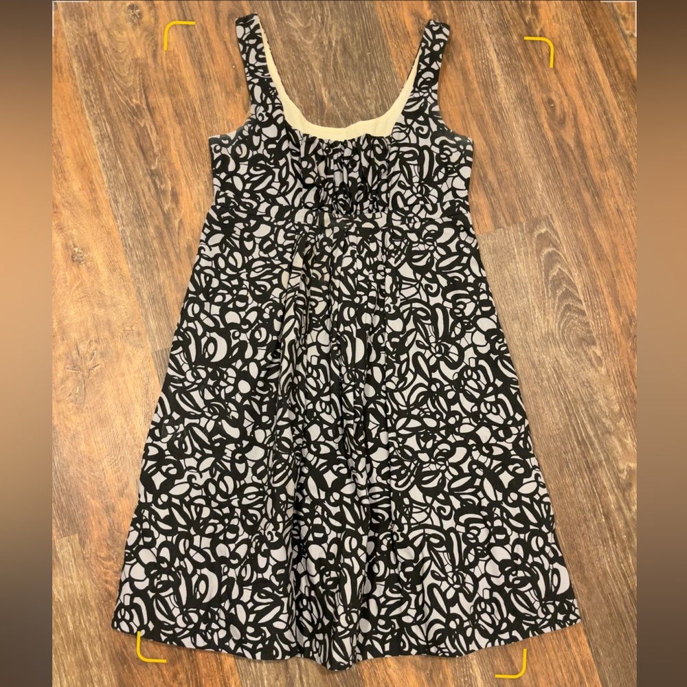 Fei Black and Grey Anthropologie Dress Size 2